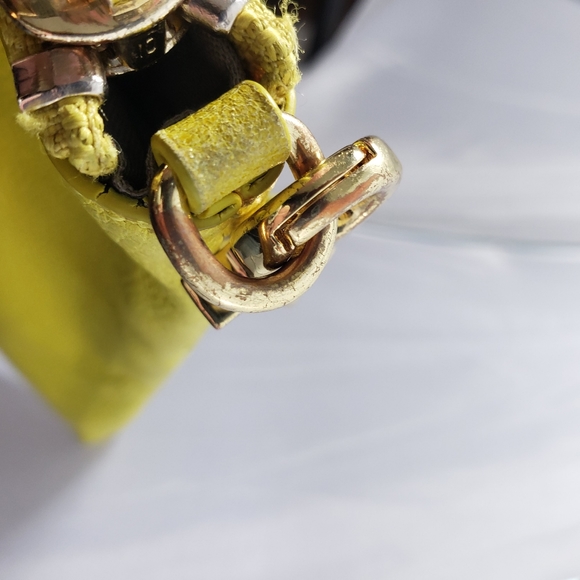 Botkier Lemon Lime Trigger Crossbody Clutch Bag - Picture 9 of 9